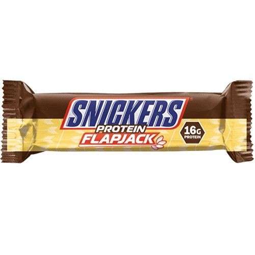 -Snickers Protein Flapjack